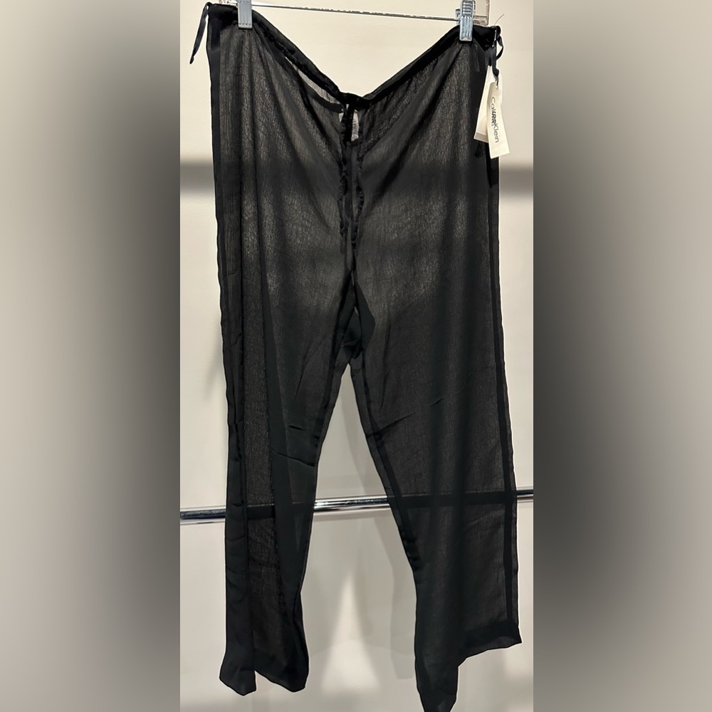 Calvin Klein sheer pants NEW